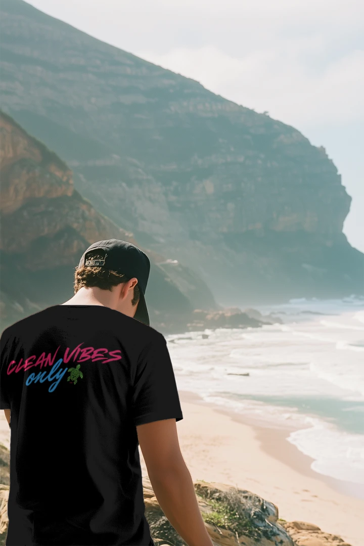 Clean Vibes Only Black